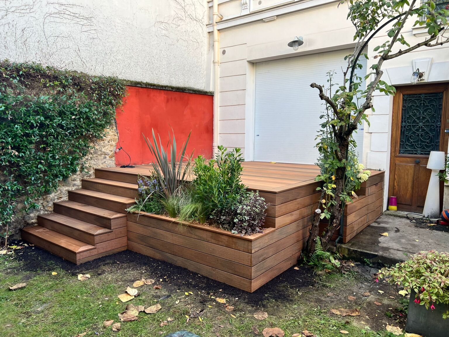 Terrasse suspendue - Agave Paysage - Paysagiste Paris - Composite